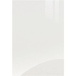 Kitchen Kit - Quick Build Full Kitchen Base / Wall / Tall Unit Set - White Gloss - Slab Doors Slab Sample Kitchen Unit Cabinet Door 396mm