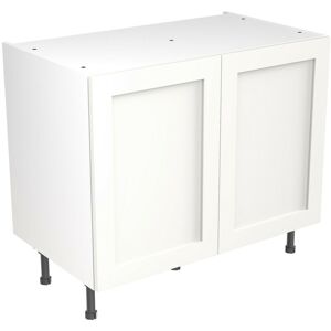Quick Build Full Kitchen Base / Wall / Tall Unit Set - White Matt - Shaker Doors Base Unit 1000mm - Kitchen Kit