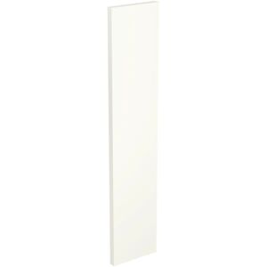 Quick Build Full Kitchen Base / Wall / Tall Unit Set - White Matt Value - Slab Doors Filler Panel 146mm Value - Kitchen Kit