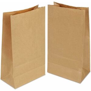 50 Pieces Kraft Bag, 30 × 15.5 × 10CM, Paper Bag, Gift Bags for Birthday Parties Weddings Festivals Food Stores Cafes Shopping diy - Langray