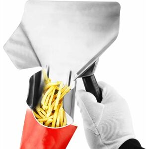 Langray - French Fries Shovel Stainless Steel Fry Shovel with Handle French Fries Shovel for Wedding Buffet Wedding Buffet Home Theater Bar Candy