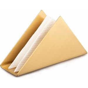 LangRay Modern Stainless Steel Triangular Napkin Dispenser for Kitchen Countertops, Dinner Tables, Picnic Tables