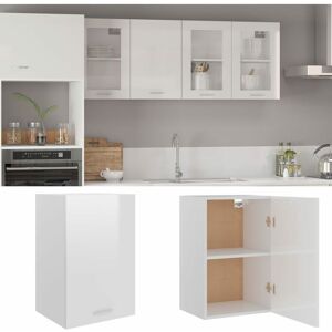 Berkfield Home - Mayfair Hanging Cabinet High Gloss White 39.5x31x60 cm Engineered Wood