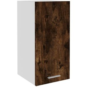 Berkfield Home - Mayfair Hanging Cabinet Smoked Oak 29.5x31x60 cm Engineered Wood