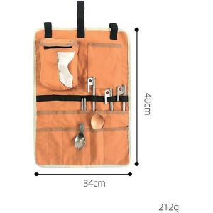 WOOSIEN Outdoor Cam Hanging Tableware Stora Bag Folding Ware h Tissue Bag Easy Carrying Portable s