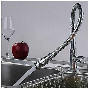 NEIGE Outdoor Kitchen Sink Faucet - 360 Degree Kitchen Faucet Flexible Neck Laundry Faucet Bar Garden Outdoor Faucet