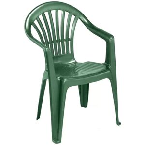 VISS Plastic Low Back Chair – Green