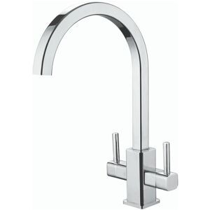 Rak Ceramics - rak Kitchen Sink Mixer Tap Modern Twin Lever - Chrome