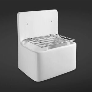 Rak Ceramics - rak Cleaner Sink 1.0 Bowl 520mm w - Alpine White