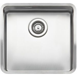 Ohio Square Stainless Steel Integrated Kitchen Sink - Reginox