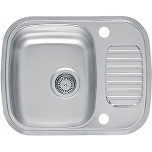 Rl 226 s 2TH - 1 Bowl Inset Reversible Stainless Steel Kitchen Sink - Reginox