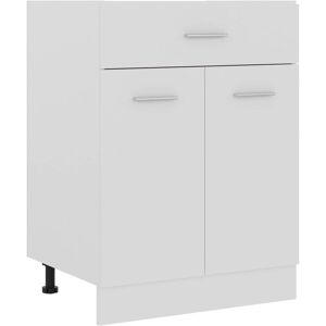 Berkfield Home - Royalton Drawer Bottom Cabinet White 60x46x81.5 cm Engineered Wood