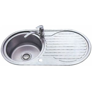 SCOTT & JAMES Scott & James 900 mm Reversible 1.0 Bowl Sink - 900 x 470 mm - Stainless Steel - GFS0006 - Stainless Steel