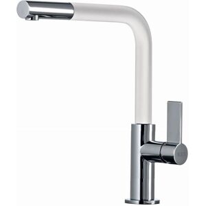 SCOTT & JAMES Single Lever Pull Out Kitchen Tap in White - Scott&james