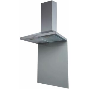 S.I.A Sia SP70GY 70cm x 75cm Grey Toughened Kitchen Glass Splashback