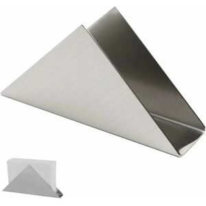 HOOPZI Vertical Napkin Holder, Triangle Napkin Holder, Paper Napkin Holder, Durable Simplicity Stainless Steel Napkin Holder for Kitchen Countertops, Dinner