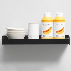 Wall-Mounted Kitchen Spice Rack, Stainless Spice Rack Suitable for Kitchen Bathroom Balcony, 40cm (Unhook) - Rhafayre