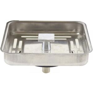 Cyslmuk - 1pc 78x42mm Stainless Steel Square Sink Drain Plug