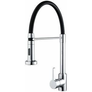 Bristan - Liquorice Monobloc Kitchen Mixer Tap Modern Single Lever Pull-Out Chrome