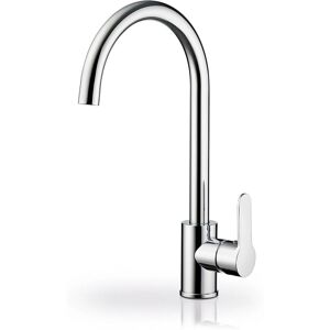 HYDROS Kitchen Mixer Tap Chrome Finish Single Lever Modern Style Clodia