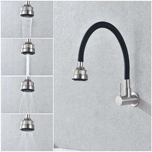 Ymyny - Kitchen Mixer Tap, Kitchen Faucet, 304 Stainless Steel, Multifunction, Folding Kitchen Tap mumu