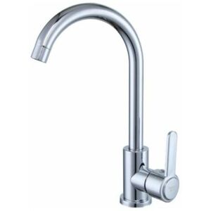 Dewdat - Kitchen Mixer Tap Single Handle Kitchen Faucet Level Stainless Steel Kitchen Sink Faucets