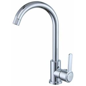 Dewdat - Kitchen Mixer Tap Single Handle Kitchen Faucet Level Stainless Steel Kitchen Sink Faucets