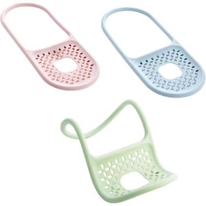 ZVD - Kitchen Sink Hanging Basket, Adjustable Hanging Storage, Hanging Soap Dish, Kitchen Sink Sponge Holder, Sink Organizer, 3 Piece Faucet Rack