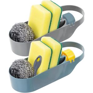 Longziming - nc dbaily Sink Sponge Holder,2 Pcs Kitchen Sink Storage Drain Durable Storage Space for Kitchen Sponge Vegetable Fruit Sink