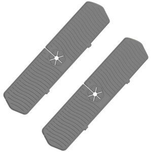 Tlily - 2PCS Kitchen Sink Splash Faucet Mat Catcher, Handle Drip Catcher Tray, Multipurpose for Dish Drying Mats Tlily - 2PCS Kitchen Sink Splash Faucet Mat Catcher, Handle Drip Catcher Tray, Multipurpose for Dish Drying Mats