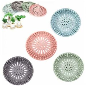 YMYNY 4pcs Silicone Hair Filter Drain Hole Protector Filter Used in Bathroom Kitchen Toilet Easy to Clean mumu YMYNY 4pcs Silicone Hair Filter Drain Hole Protector Filter Used in Bathroom Kitchen Toilet Easy to Clean mumu