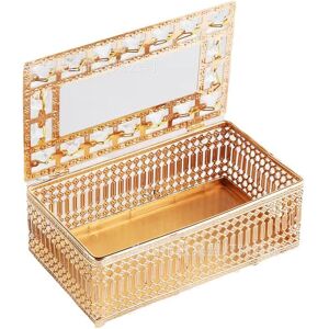 Gotrays - Box Crystal Paper Box Gold Paper Towel Holder Vintage Decor Square Tissue Box Living Room Napkin Storage Box Tissue Box Holder Paper Tissue Gotrays - Box Crystal Paper Box Gold Paper Towel Holder Vintage Decor Square Tissue Box Living Room Napkin Storage Box Tissue Box Holder Paper Tissue