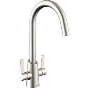 Bristan - Acorn Stainless Steel EasyFit Kitchen Sink Mixer Tap + Easy Fit Base Bristan - Acorn Stainless Steel EasyFit Kitchen Sink Mixer Tap + Easy Fit Base