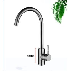 MEMKEY ColdStart Kitchen Faucet, Single Lever Kitchen Mixer Tap, 360° Rotatable, High Water Outlet, Stainless Steel Mixer Tap for Hot and Cold Kitchen, MEMKEY ColdStart Kitchen Faucet, Single Lever Kitchen Mixer Tap, 360° Rotatable, High Water Outlet, Stainless Steel Mixer Tap for Hot and Cold Kitchen,