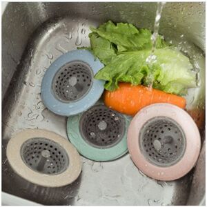 Csparkv - 4 Pcs Sink Strainers, Kitchen Sink Strainer, Silicone Mesh Sink Plug Sewer Anti-Blocking Filter, Silicone Drain Filters, Suitable for Csparkv - 4 Pcs Sink Strainers, Kitchen Sink Strainer, Silicone Mesh Sink Plug Sewer Anti-Blocking Filter, Silicone Drain Filters, Suitable for