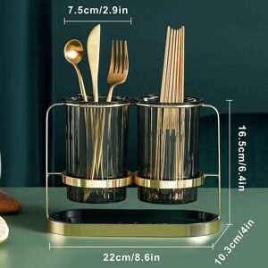 GOTRAYS Cutlery Basket with Removable Cutlery Drainer, Cutlery Drainer, Kitchen Utensil Holder for Organizing and Storing Knives, Forks, Spoons, Chopsticks GOTRAYS Cutlery Basket with Removable Cutlery Drainer, Cutlery Drainer, Kitchen Utensil Holder for Organizing and Storing Knives, Forks, Spoons, Chopsticks