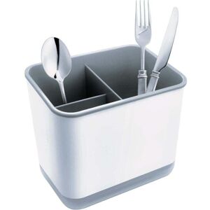 Mumu - Cutlery Drainer, Fork and Spoon Organizer with 3 Compartments with Draining Board, for Knives and Forks, Spoons, Sink Drying Basket (Gray) Mumu - Cutlery Drainer, Fork and Spoon Organizer with 3 Compartments with Draining Board, for Knives and Forks, Spoons, Sink Drying Basket (Gray)