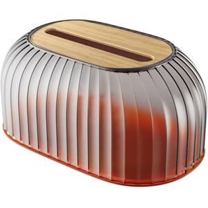 Gotrays - Desktop lifting tissue box household living room dining room paper towel storage box with spring,Transparent black Gotrays - Desktop lifting tissue box household living room dining room paper towel storage box with spring,Transparent black