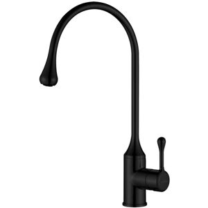 INVENA Pingo Kitchen Faucet - Modern 'U' Style, Matte Black, High Arc INVENA Pingo Kitchen Faucet - Modern 'U' Style, Matte Black, High Arc