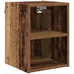 Hanging Cabinet Riga Old Wood 30 x 29.5 x 40 cm Engineered Wood vidaXL Hanging Cabinet Riga Old Wood 30 x 29.5 x 40 cm Engineered Wood vidaXL