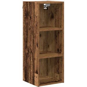 Hanging Cabinet Riga Old Wood 30 x 29.5 x 80 cm Engineered Wood vidaXL Hanging Cabinet Riga Old Wood 30 x 29.5 x 80 cm Engineered Wood vidaXL
