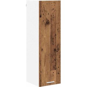 Hanging Cabinet Riga Old Wood 30 x 31 x 100 cm Engineered Wood vidaXL Hanging Cabinet Riga Old Wood 30 x 31 x 100 cm Engineered Wood vidaXL