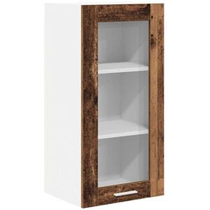 Hanging Cabinet Riga Old Wood 40 x 31 x 80 cm Engineered Wood vidaXL Hanging Cabinet Riga Old Wood 40 x 31 x 80 cm Engineered Wood vidaXL