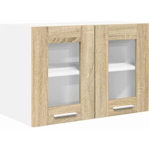Hanging Cabinet Riga Sonoma Oak 60 x 31 x 40 cm Engineered Wood vidaXL Hanging Cabinet Riga Sonoma Oak 60 x 31 x 40 cm Engineered Wood vidaXL