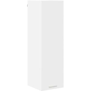 Hanging Cabinet Riga White 30 x 31 x 100 cm Engineered Wood vidaXL Hanging Cabinet Riga White 30 x 31 x 100 cm Engineered Wood vidaXL