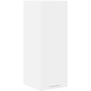 Hanging Cabinet with Door White 30 x 31 x 80 cm Engineered Wood vidaXL Hanging Cabinet with Door White 30 x 31 x 80 cm Engineered Wood vidaXL