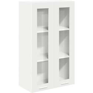 Hanging Cabinet Riga White 60 x 31 x 100 cm Engineered Wood vidaXL Hanging Cabinet Riga White 60 x 31 x 100 cm Engineered Wood vidaXL