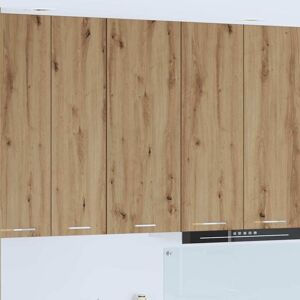 Hanging Cabinet Artisan Oak 40 x 31 x 100 cm Engineered Wood vidaXL Hanging Cabinet Artisan Oak 40 x 31 x 100 cm Engineered Wood vidaXL