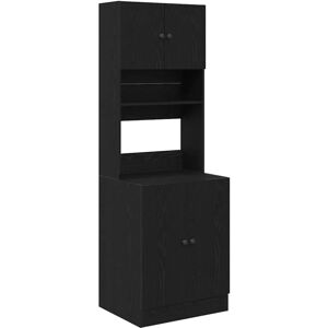 Vidaxl - Kitchen Cabinet Black oak 60 x 50 x 180 cm Engineered wood Vidaxl - Kitchen Cabinet Black oak 60 x 50 x 180 cm Engineered wood