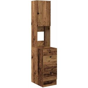 Vidaxl - Kitchen Cabinet with Drawer with Shelf Old wood Engineered wood Vidaxl - Kitchen Cabinet with Drawer with Shelf Old wood Engineered wood